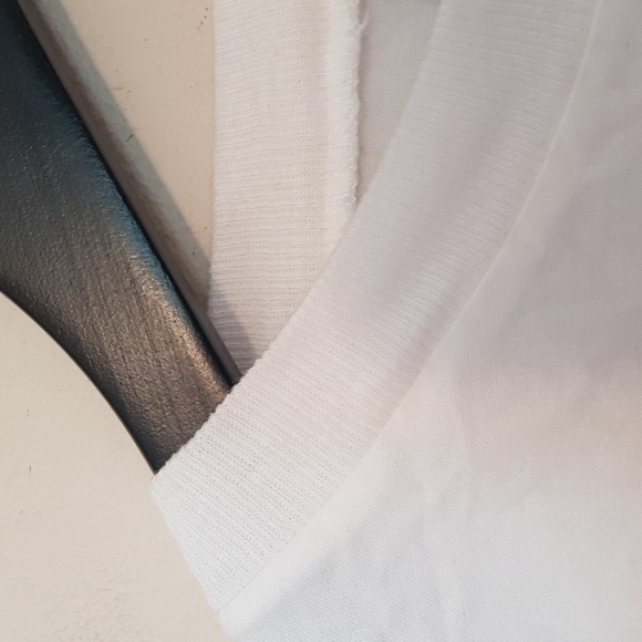 SUPERFINE white cotton shirting long sleeve minimalist sweatshirt style… - Picture 3 of 5